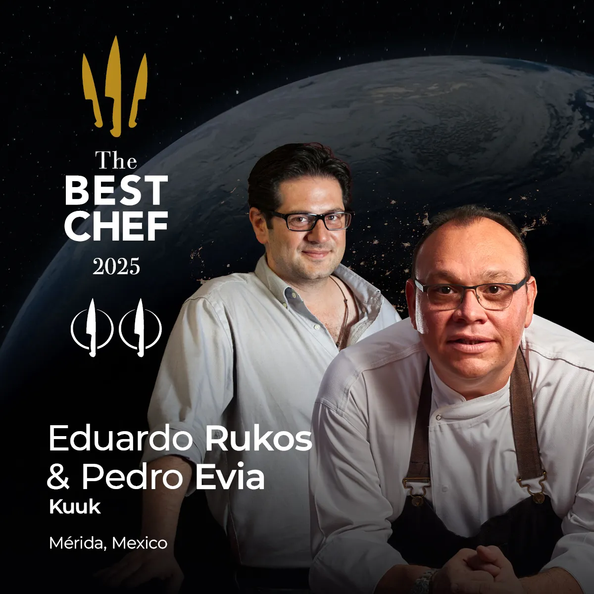Eduardo Rukos and Pedro Evia
