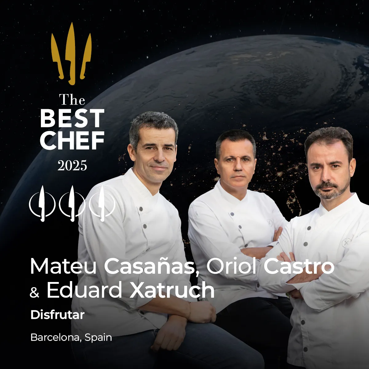Eduard Xatruch, Oriol Castro & Mateu Casañas