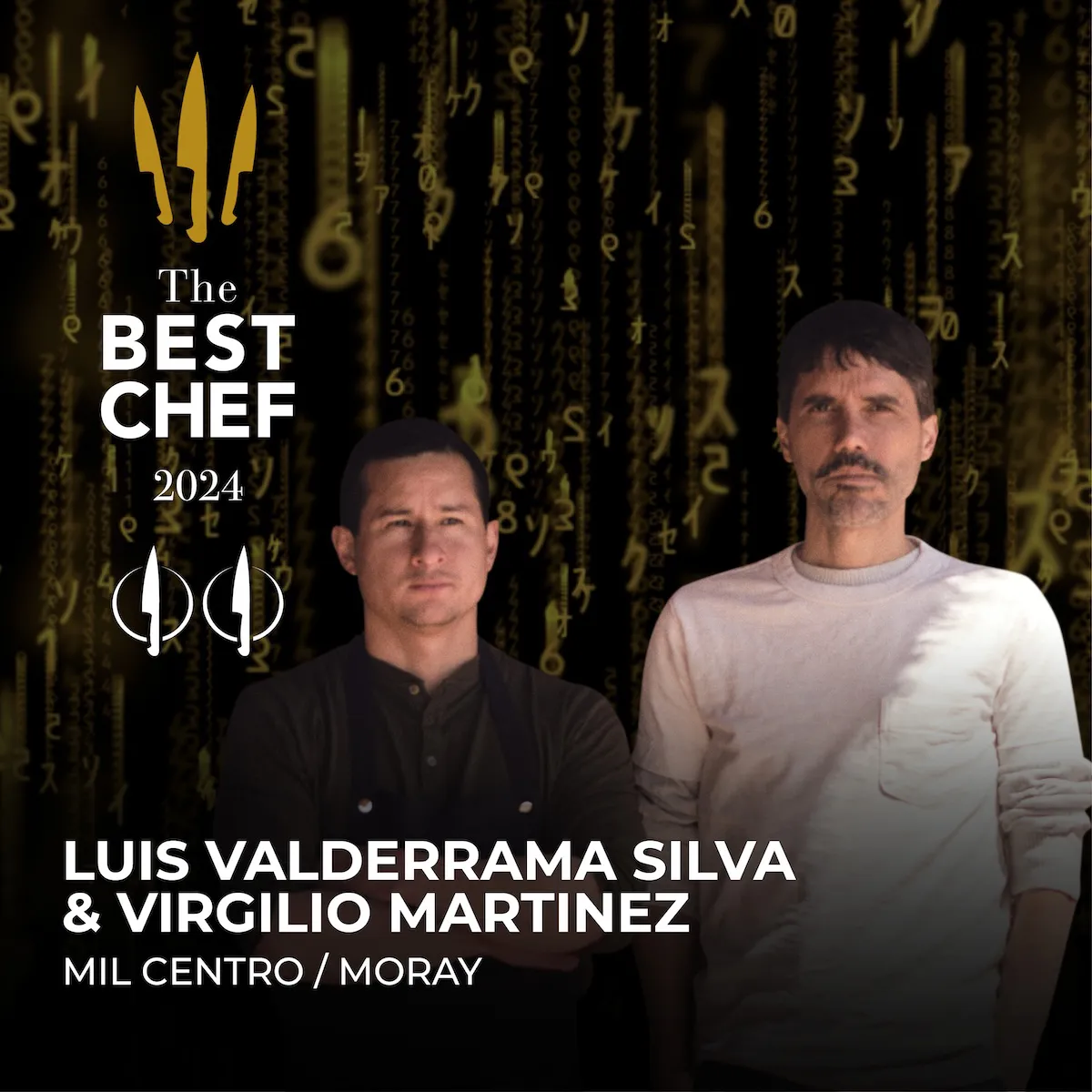 Luis Valderrama Silva & Virgilio Martínez